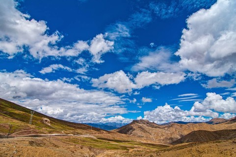 The Karo-La Pass along the Freindship Highway