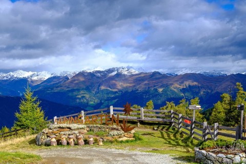 Alpine garden at Berggasthof Klammeben
