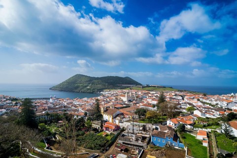 Overlook over the Unesco world heritage sight