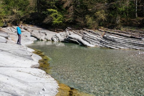 Hikers on the adventure trail