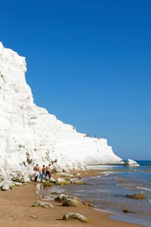 Chalk cliff Scala dei Turchi