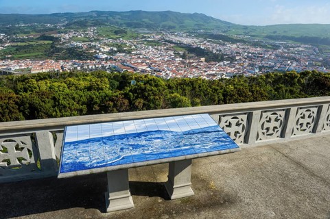 Overlook over the Unesco world heritage sight