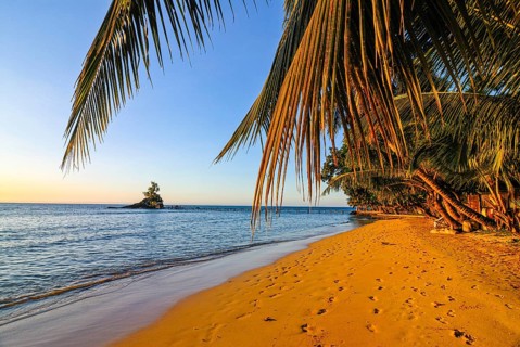 Coastline of the Island Ile Sainte Marie