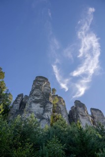 Prachov Rock and Cloud