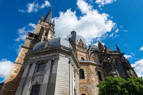 Unesco world heritage site the Aachen cathedral