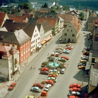 From the tower of the parish church of the Assumption of the Virgin Mary to the Ballenhaus