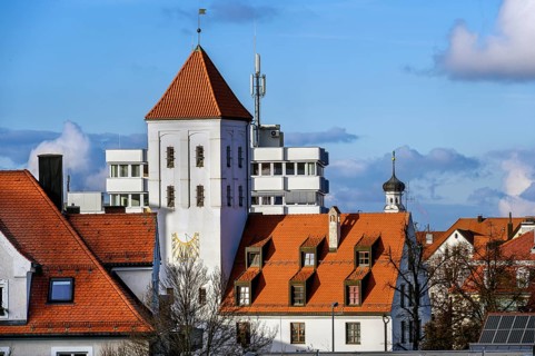 The Waisentor and roofs with dormers