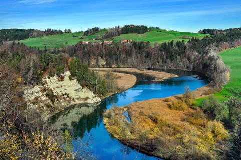 The Iller breakthrough near Altusried