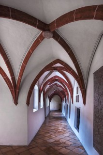 Cloister in Seeon Monastery