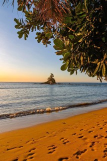 Coastline of the Island Ile Sainte Marie