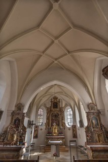 Chancel of the village church of St. Aegidius