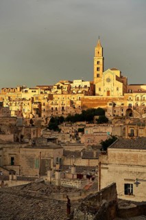 Medieval old town with cathedral
