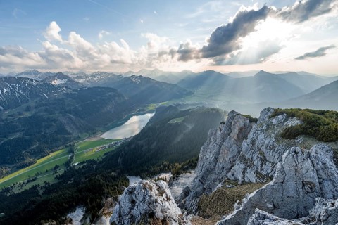 Haldensee and Tannheimer Berge