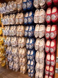 New clogs in the museum village Zaanse Schans