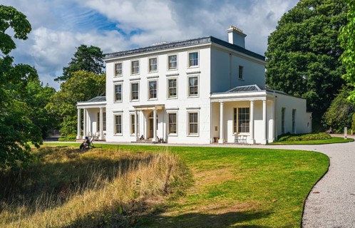 Greenway Hous and Garden over River Dart