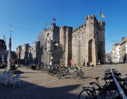 Water castle Gravensteen