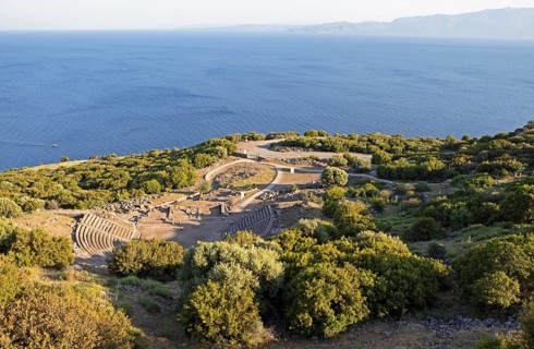 Lower city and necropolis