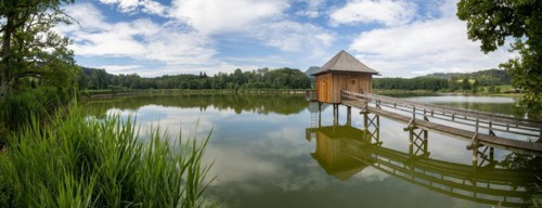 Bathing jetty at Hoerzendorfer See
