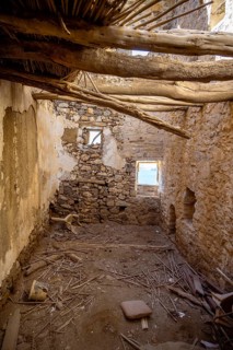 Dilapidated castle of Astypalea