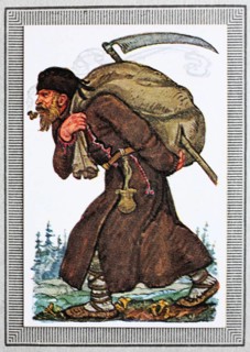 Traditional costumes in Germany in the 19th century