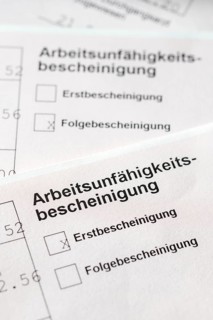 Certificate of incapacity for work