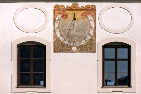Sundial at Frauenwoerth Abbey