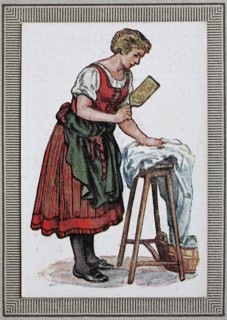 Traditional costumes in Germany in the 19th century
