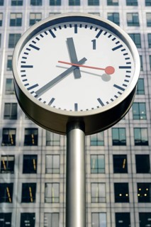 Canary Wharf Clock