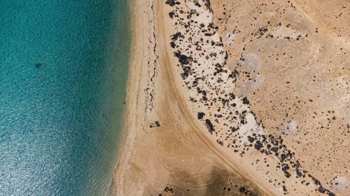 Aerial of the Farasan islands
