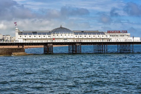 Palace Pier by the Sea