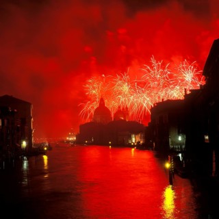 Fireworks at the Festa del Redentore