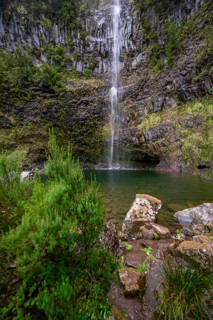 Lagoa do Vento with Upper Risco Waterfall