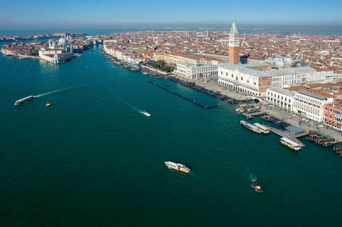 Aerial view of St Mark's Square