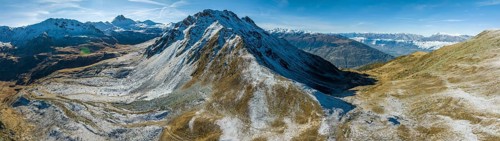Col de Cou with Mont Gautier