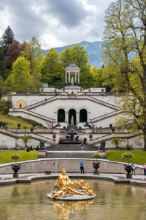 Venus Temple Linderhof Palace with fountain