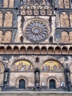 The lower part of the church St. Petri Dom Bremen