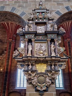 Interior of St. Petri Cathedral Bremen