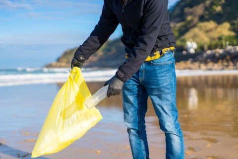 Sea pollution