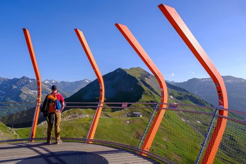 Viewing platform Grossvenediger Blick