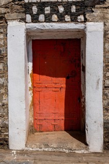 Colourful old door