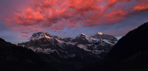Dramatic sunset
