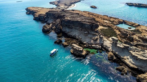 Aerial of the Farasan islands