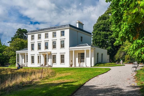 Greenway Hous and Garden over River Dart