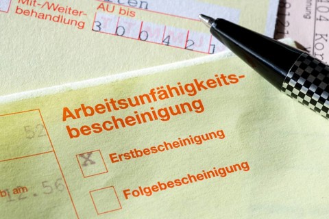 Certificate of incapacity for work
