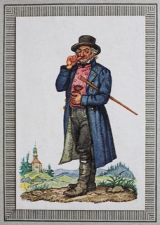 Traditional Costumes in Germany in the 19th century
