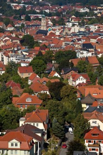 View of Eisenach from the Goepelskuppe