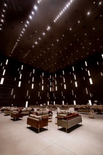 Interior of the Maraya Concert Hall