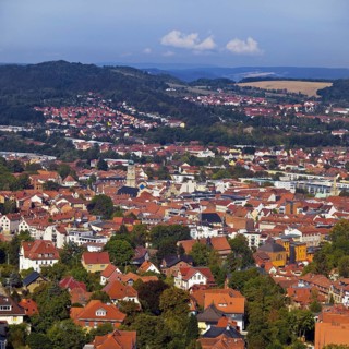 View of Eisenach from the Goepelskuppe
