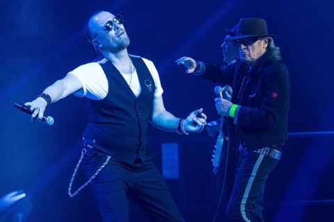 Udo Lindenberg and singer