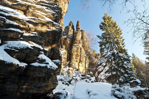 Snow at the Hercules Pillars